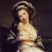 eisabeth Vige-Lebrun, Turban with Her Child